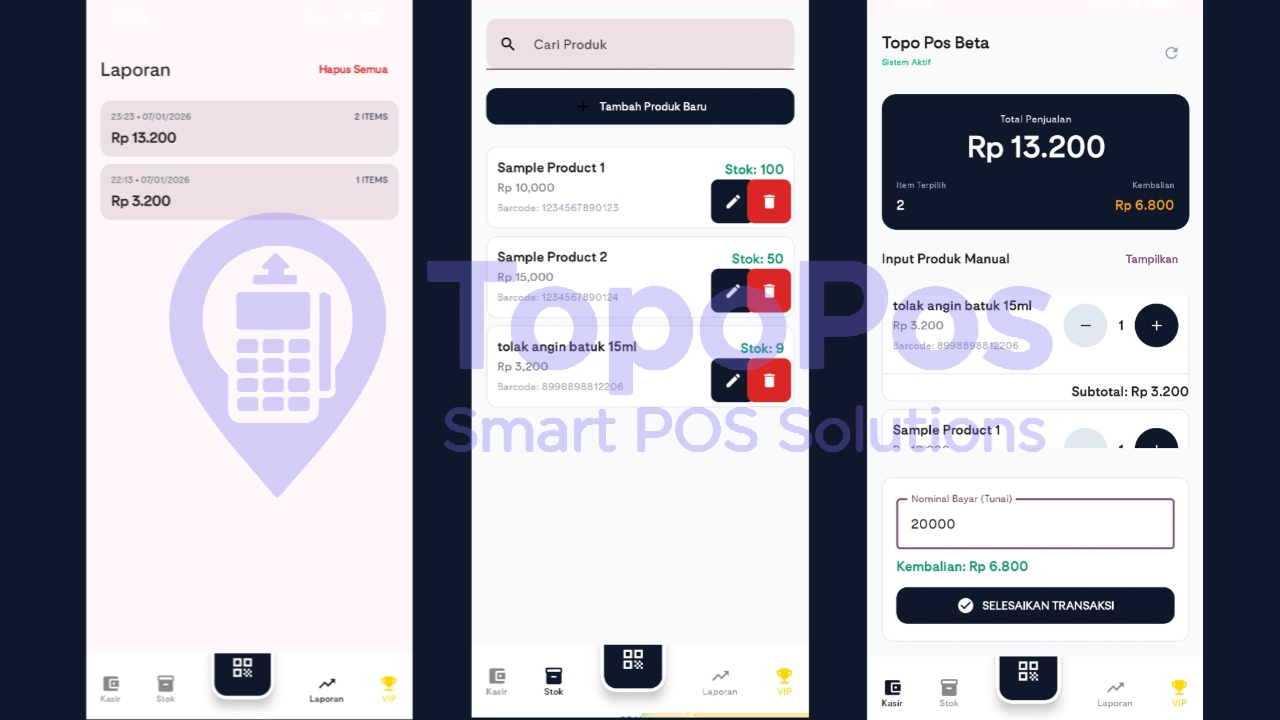 Topo Pro App kasir